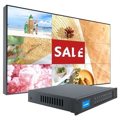 55 اینچ 0.88mm LCD Splicing Wall Ultra Narrow Edge TV کنترل کننده پردازنده دیواری