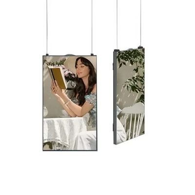 پنجره فروشگاه پخش کننده تبلیغاتی سیگنال دیجیتال روشنایی بالا دیوار ویدئویی 49 اینچ